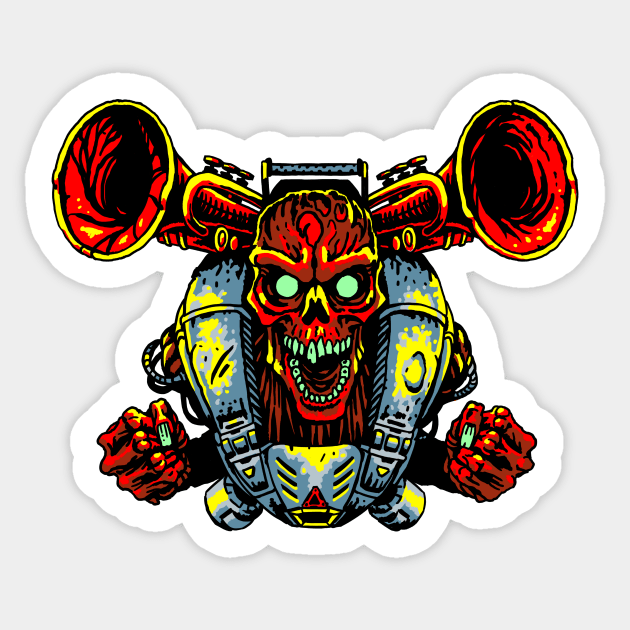 Kneep Deep - Dooty Doot Sticker by SerhiyKrykun